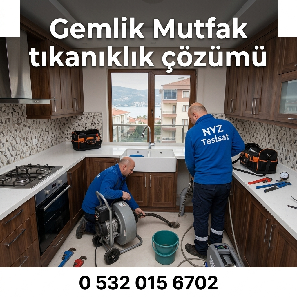 Gemlik Mutfak Tıkanıklık Çözümü
