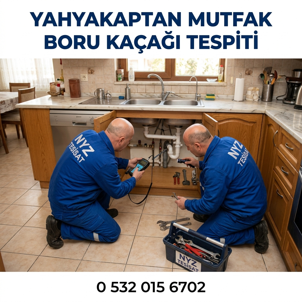 Yahyakaptan Mutfak Boru Kaçağı Tespiti