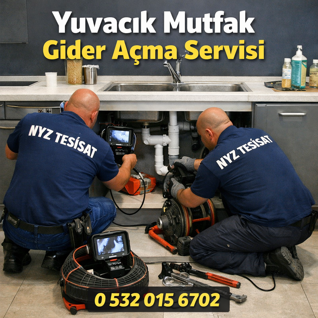 Yuvacık Mutfak Gider Açma Servisi