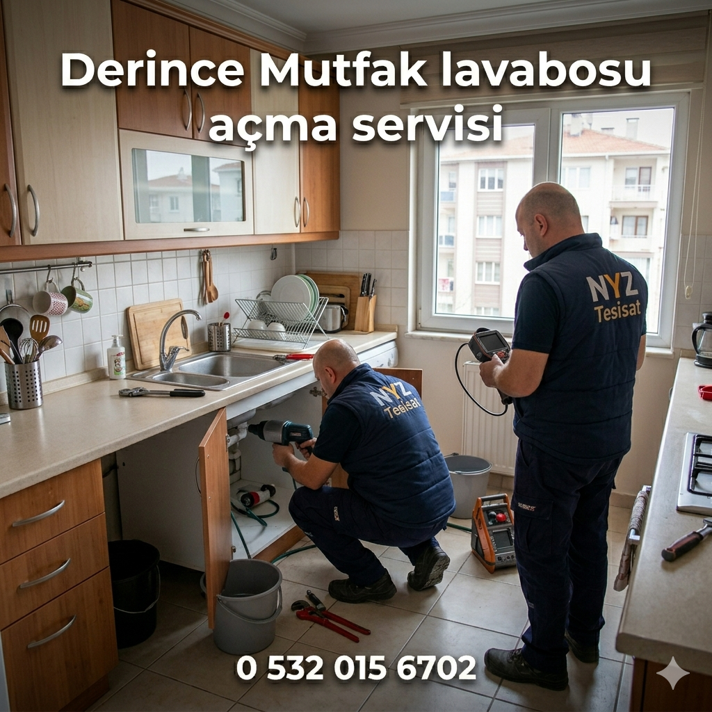 Derince Mutfak Lavabosu Açma Servisi