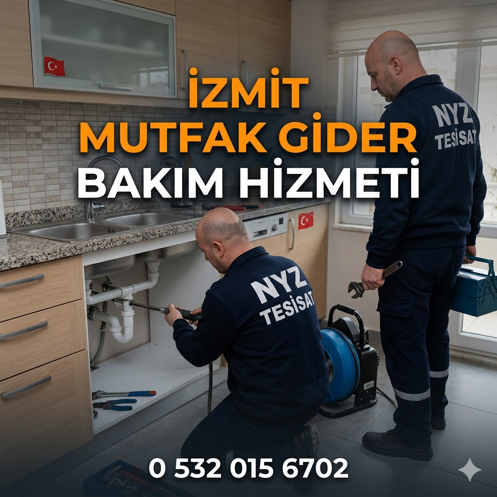 İzmit Mutfak Gider Bakım Hizmeti