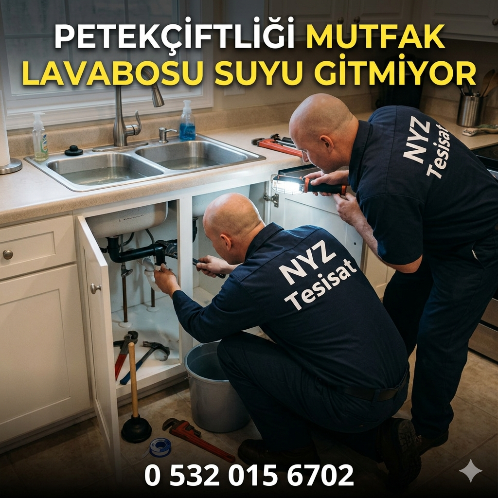 PetekÇiftliği Mutfak Lavabosu Suyu Gitmiyor
