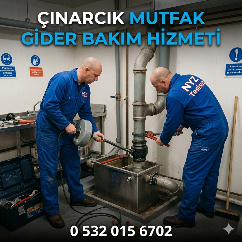 Çınarcık Mutfak Gider Bakım Hizmeti