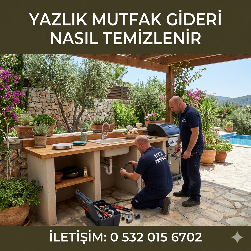 Yazlık Mutfak Gideri Nasıl Temizlenir