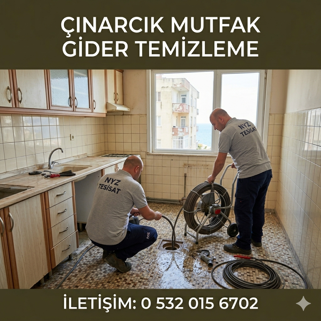 Çınarcık Mutfak Gider Temizleme