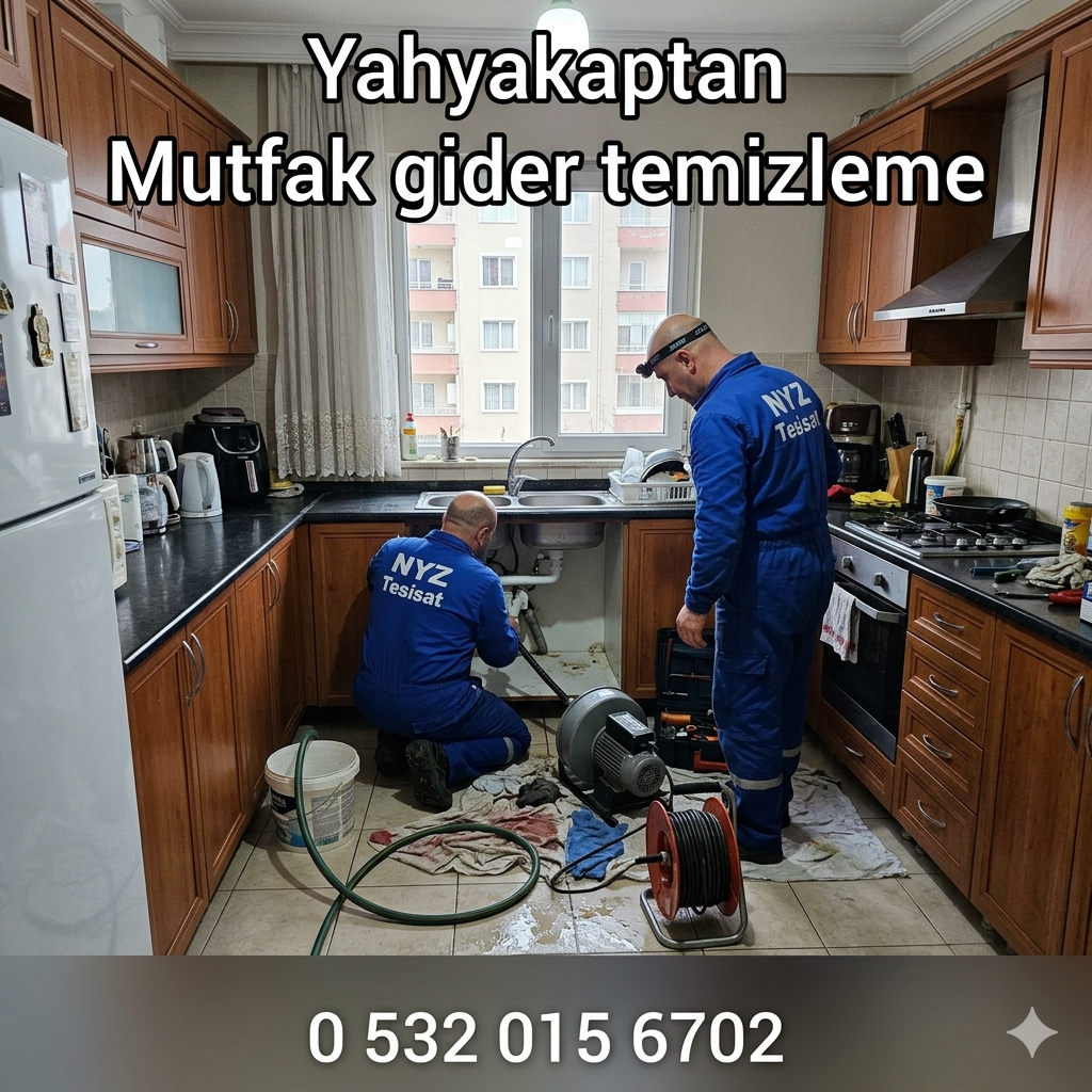 Yahyakaptan Mutfak Gider Temizleme