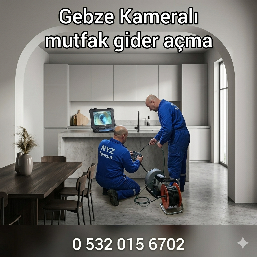 Gebze Kameralı Mutfak Gider Açma
